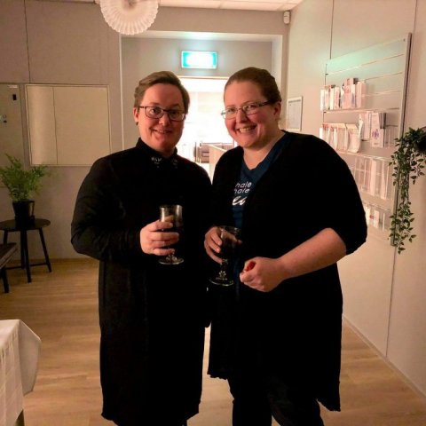 Inga Jóna og Laufey