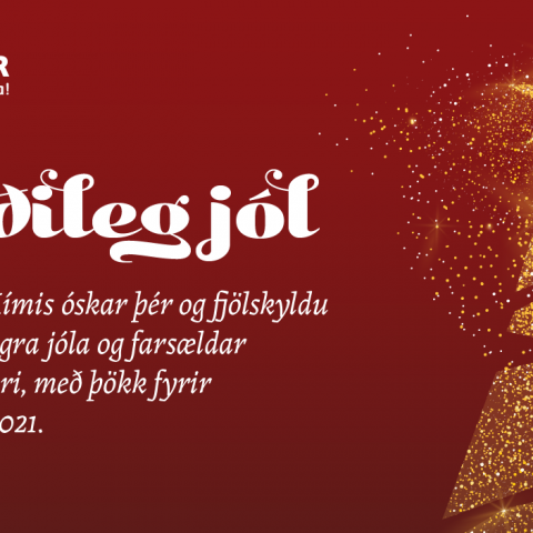 Jólakveðja frá framkvæmdastjóra og opnunartími
