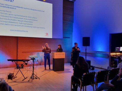 Mímir leit við á kynningu á Nordplus samstarfinu