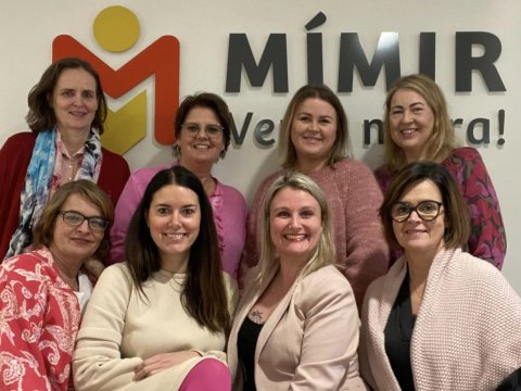 Bleikur dagur hjá Mími