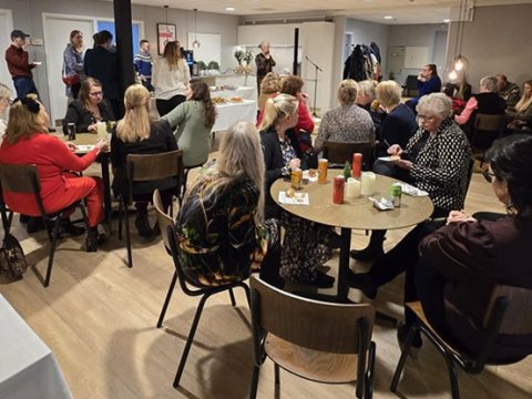 Fjölmennt í jólaboði Mímis