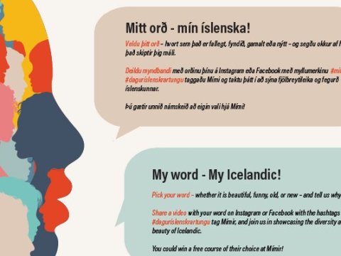 Veldu þitt orð og deildu því með okkur
