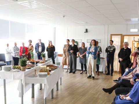 Jólahittingur kennara og starfsfólks hjá Mími